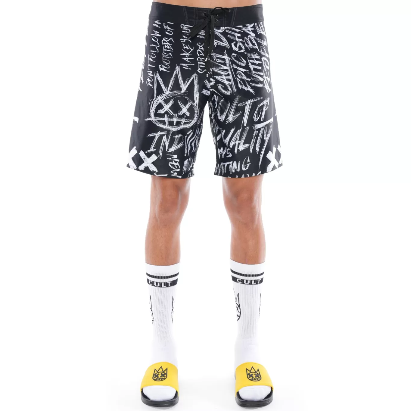 Cult Of Individuality Shorts | Swimwear<BOARD SHORTS IN EPIC BLACK