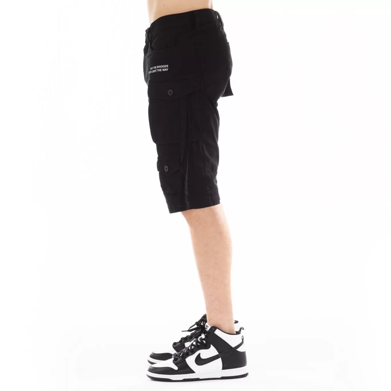 Cult Of Individuality Cargos | Denim Shorts<CARGO SHORTS IN VINTAGE BLACK