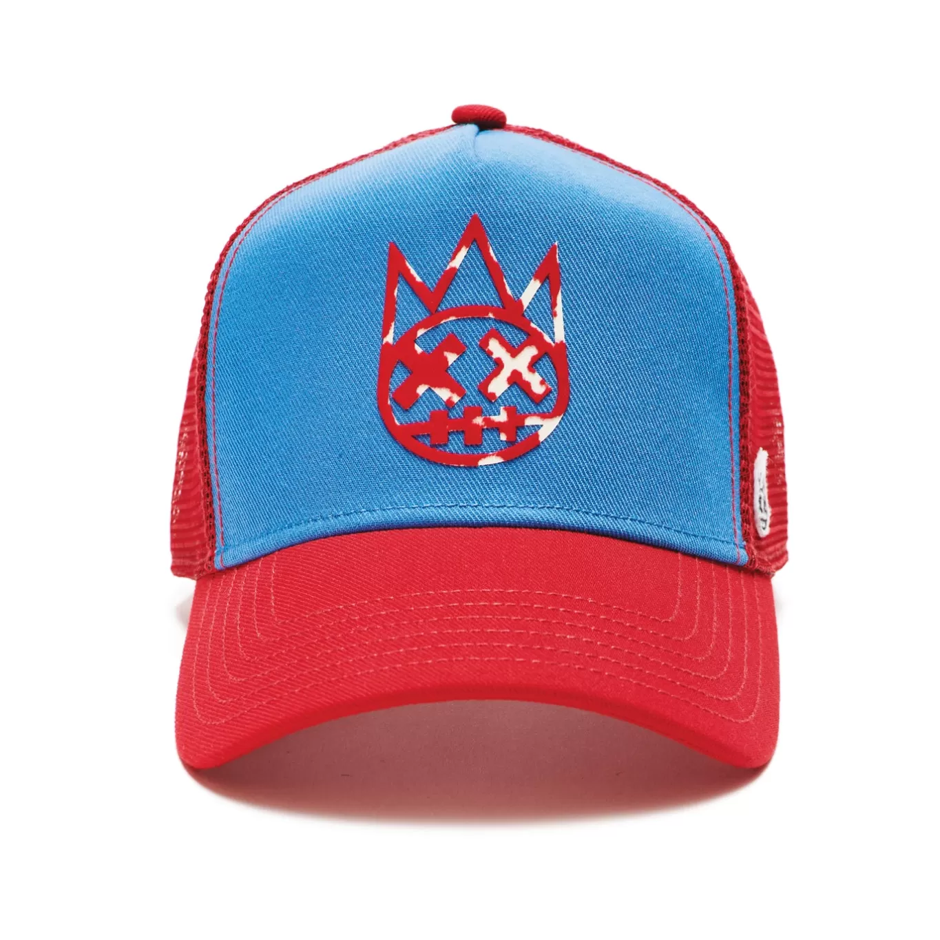 Cult Of Individuality Trucker Hats<CLEAN LOGO MESH BACK TRUCKER CURVED VISOR IN VINTAGE BLUE