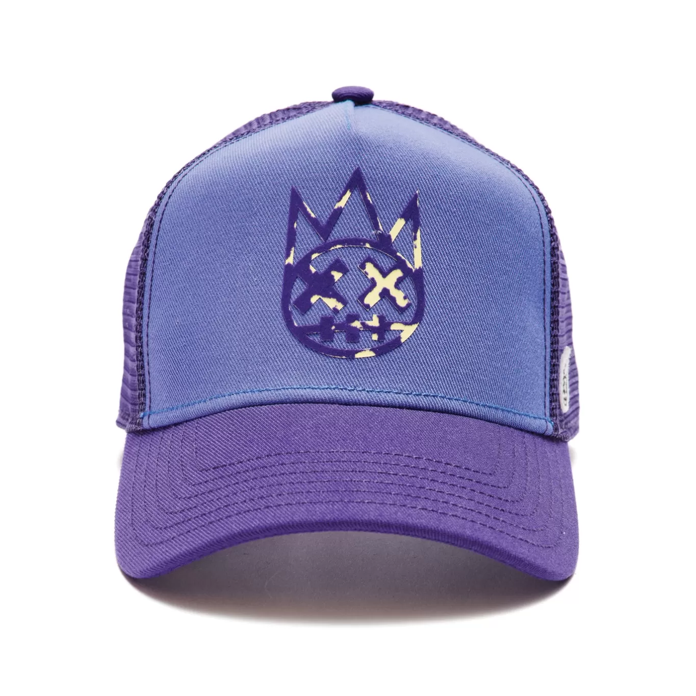Cult Of Individuality Trucker Hats<CLEAN LOGO MESH BACK TRUCKER CURVED VISOR IN VINTAGE PURPLE