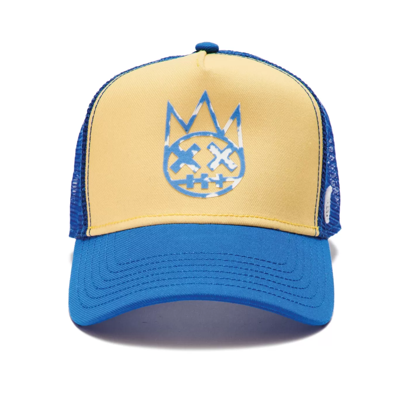 Cult Of Individuality Trucker Hats<CLEAN LOGO MESH BACK TRUCKER CURVED VISOR IN VINTAGE YELLOW