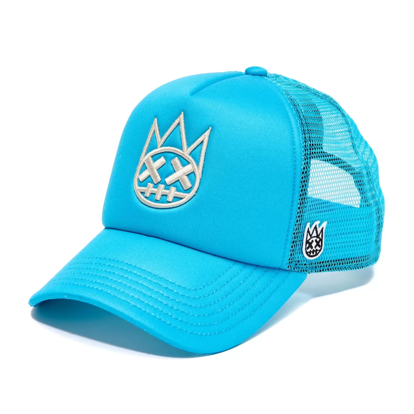 Cult Of Individuality Trucker Hats<CLEAN SHIMUCHAN LOGO MESH BACK TRUCKER HAT IN ELECTRIC BLUE