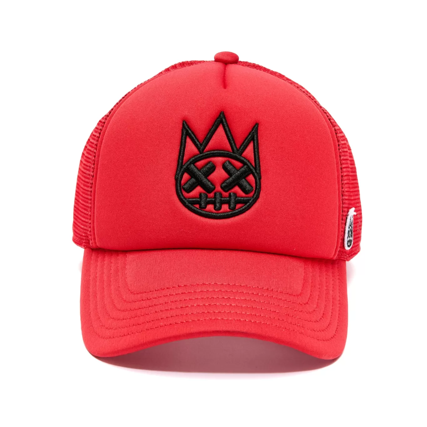 Cult Of Individuality Trucker Hats<CLEAN SHIMUCHAN LOGO MESH BACK TRUCKER HAT IN HIGH RISK RED