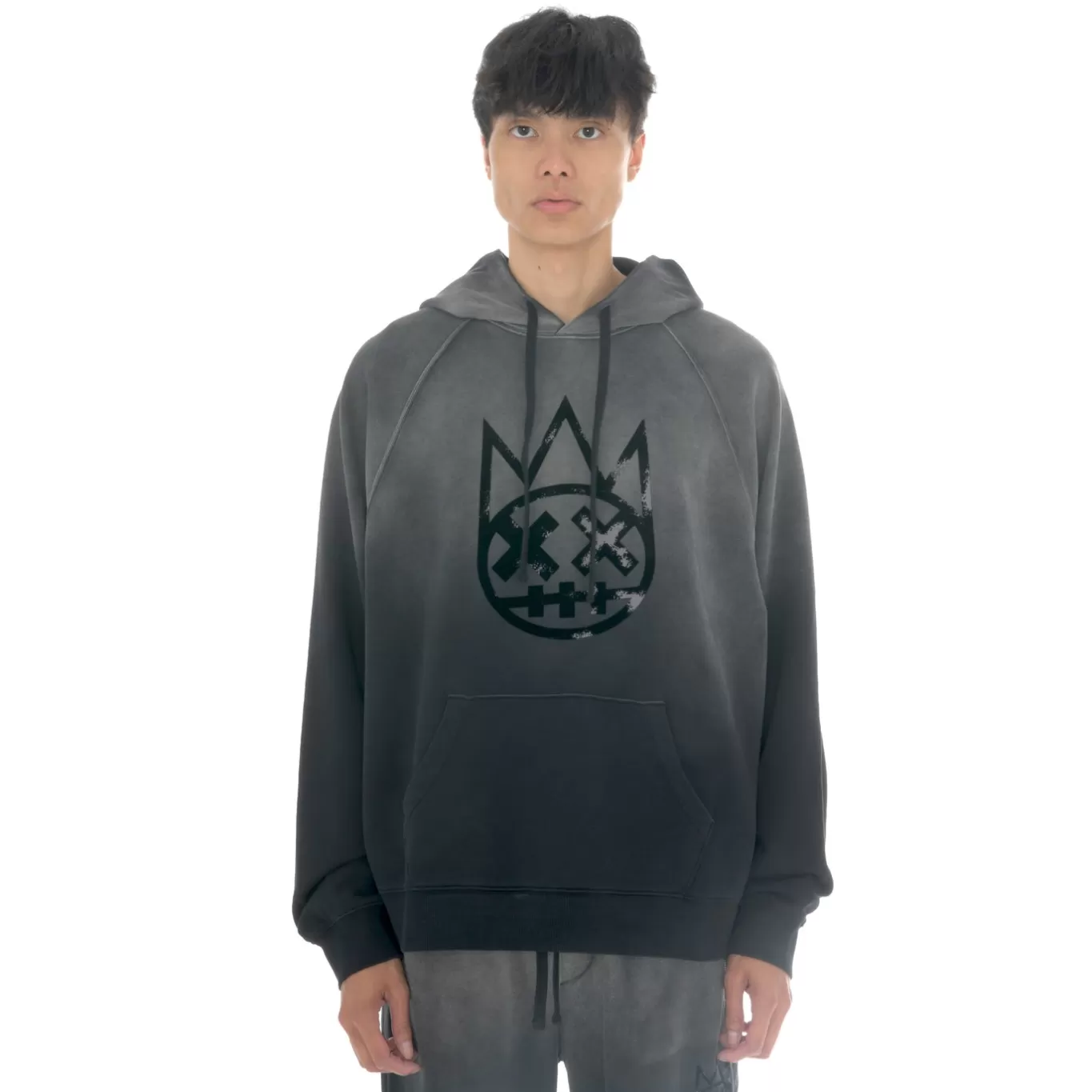 Cult Of Individuality Sweatshirts & Sweatpants<CORE PULLOVER SWEATSHIRT IN VINTAGE BLACK