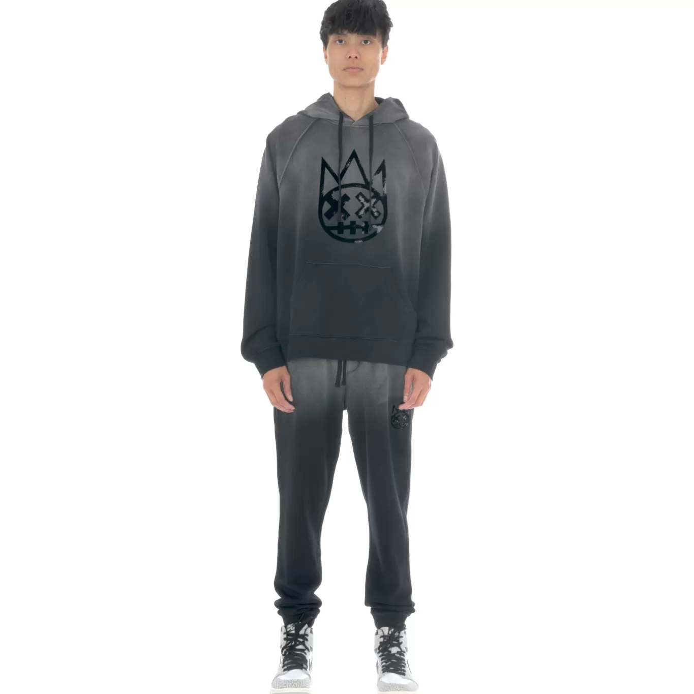 Cult Of Individuality Sweatshirts & Sweatpants<CORE PULLOVER SWEATSHIRT IN VINTAGE BLACK