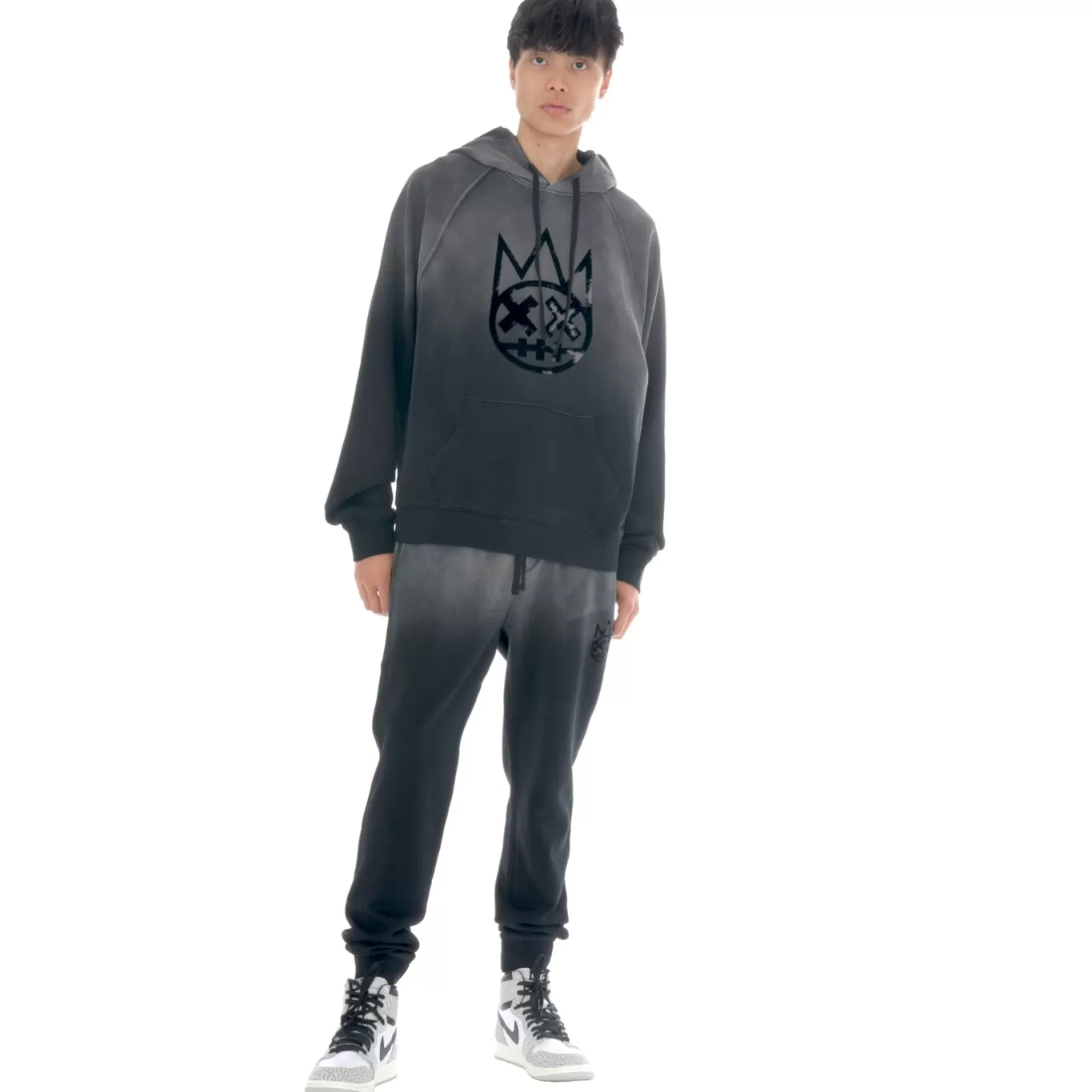 Cult Of Individuality Sweatshirts & Sweatpants<CORE PULLOVER SWEATSHIRT IN VINTAGE BLACK