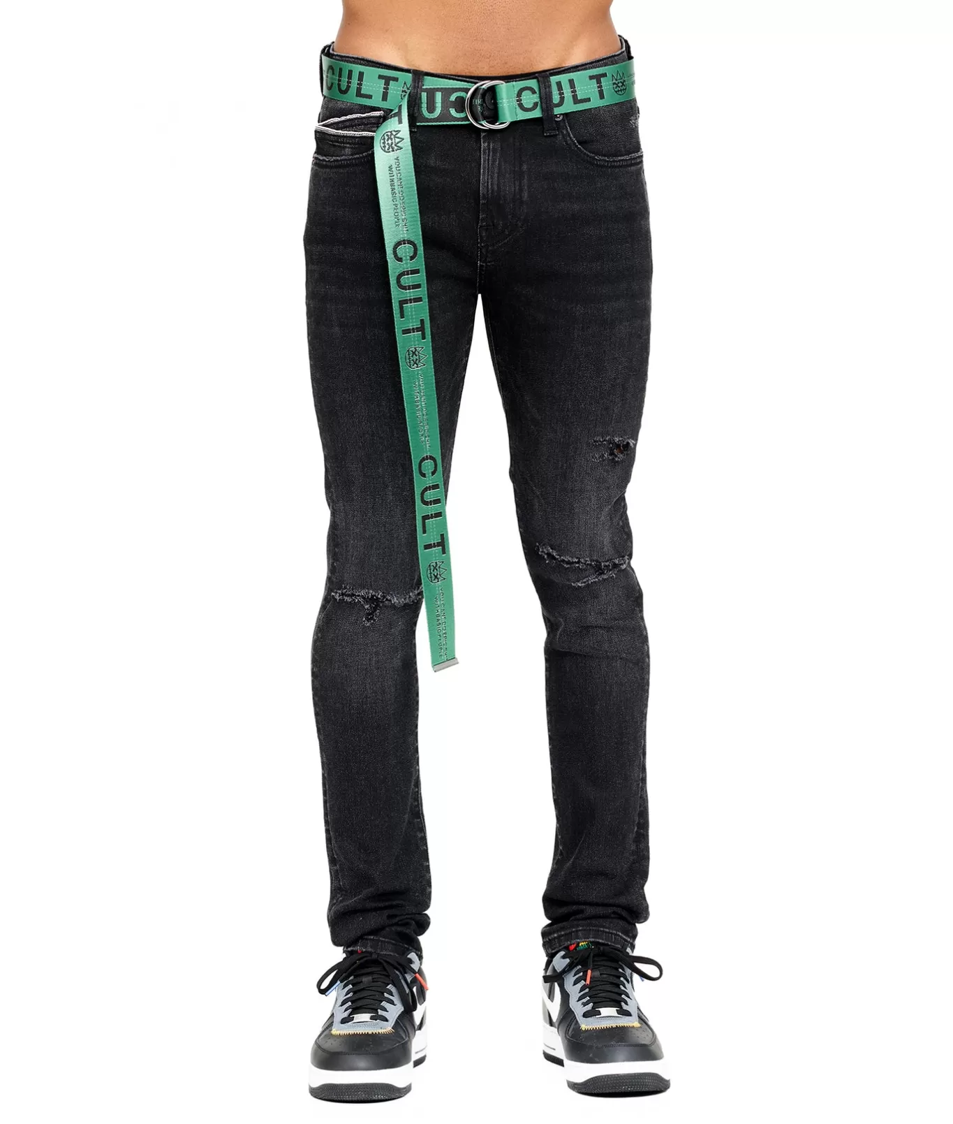 Cult Of Individuality Belts<CULT BELT IN KELLY GREEN