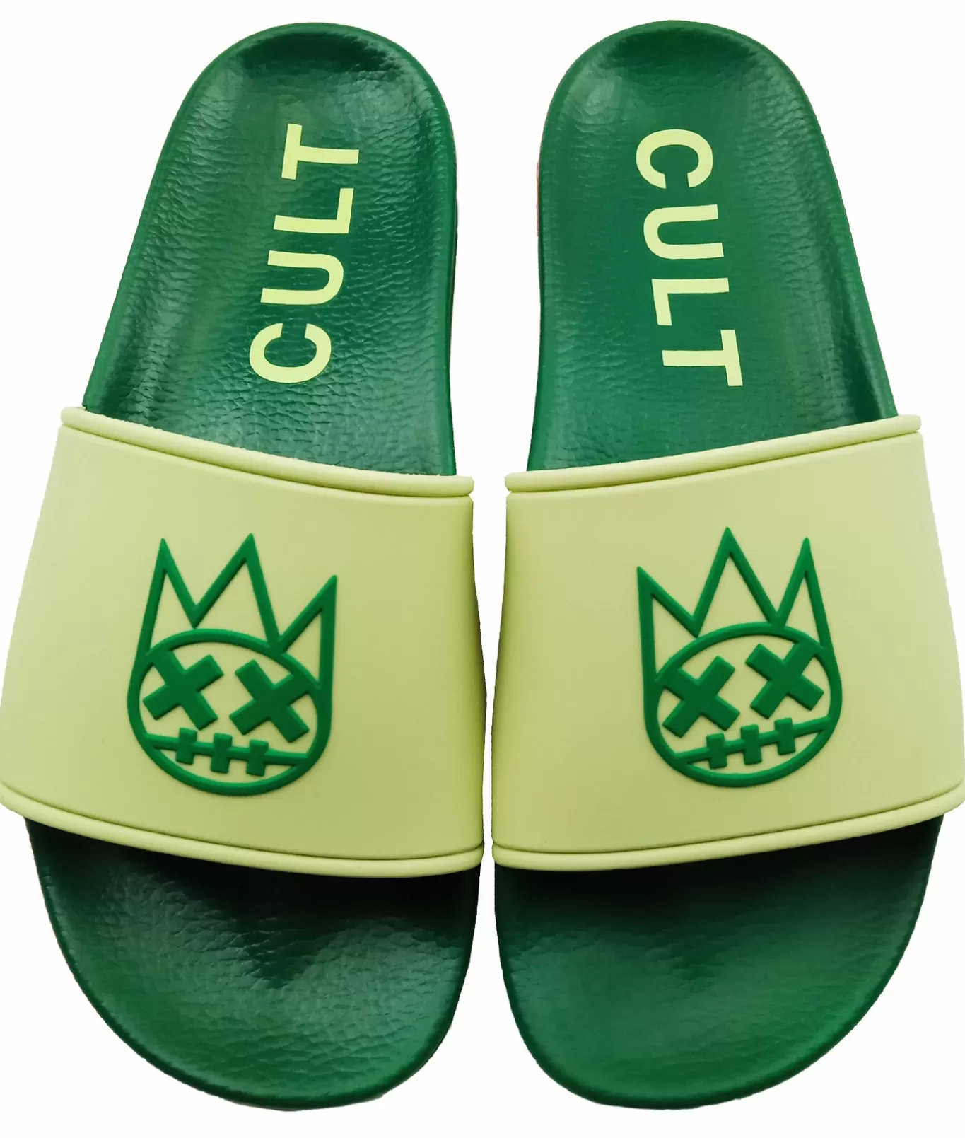 Cult Of Individuality Slides<CULT SLIDE IN KELLY GREEN