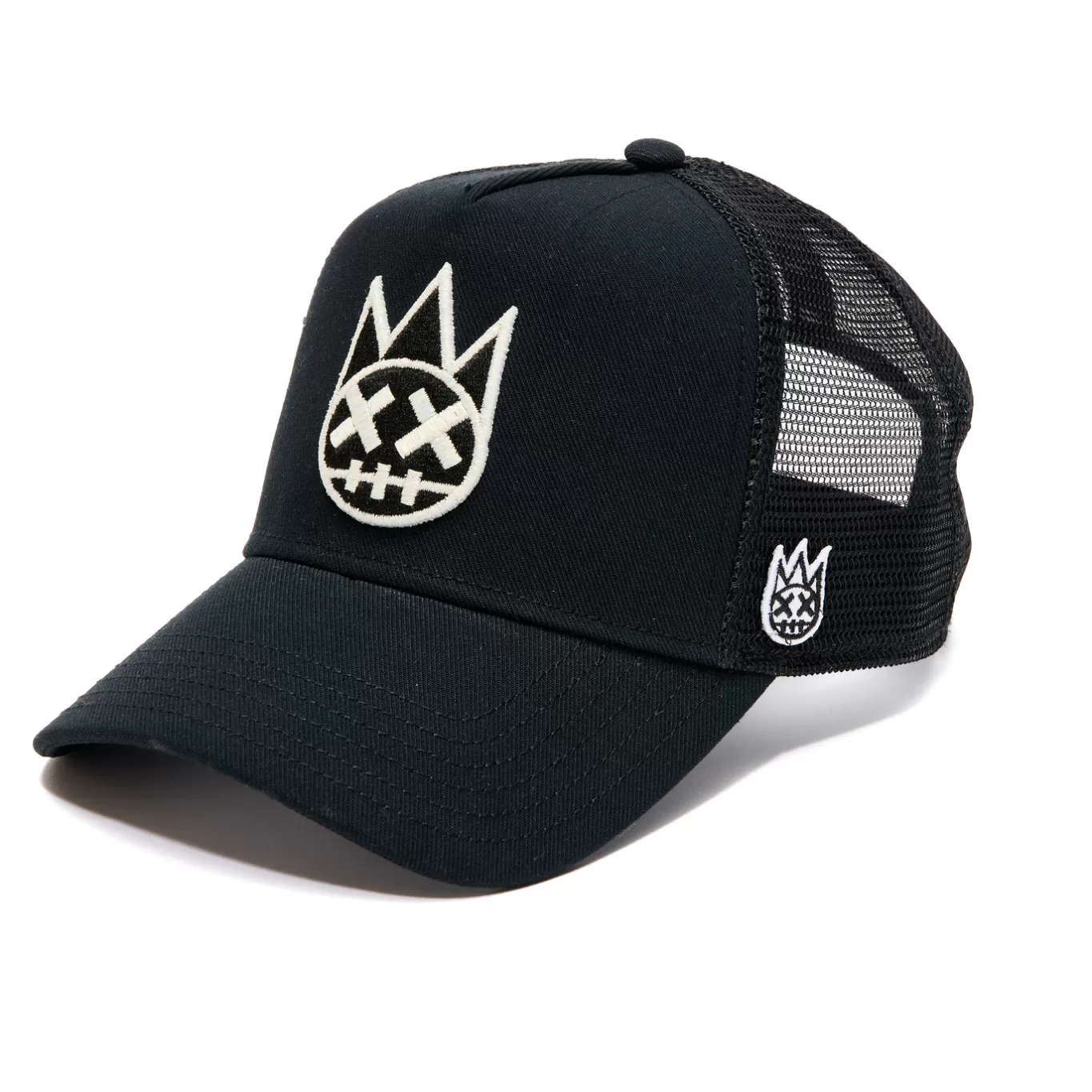 Cult Of Individuality Trucker Hats<GLOW IN THE DARK SHIMUCHAN LOGO MESH BACK TRUCKER HAT IN GLOW BLACK