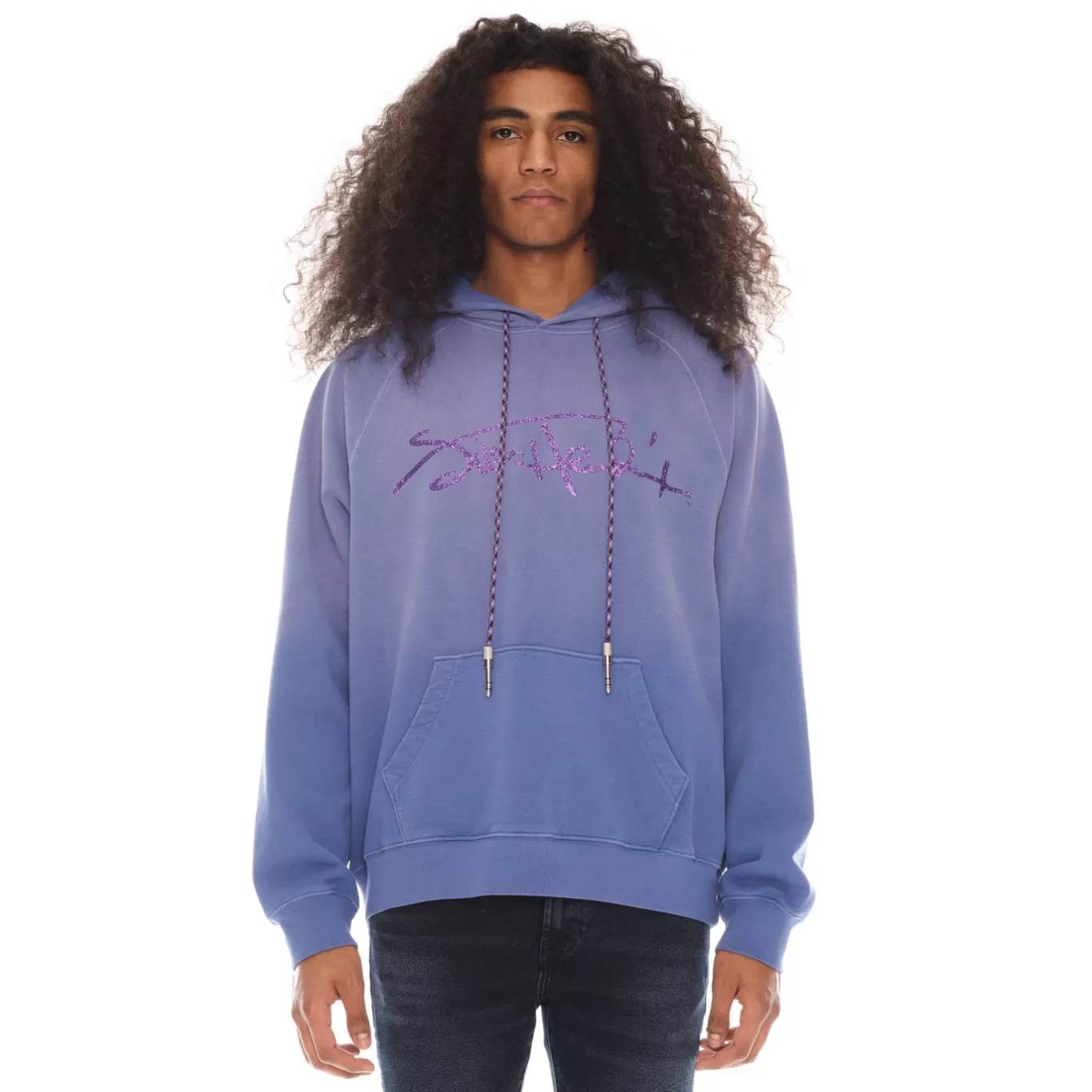 Cult Of Individuality Sweatshirts & Sweatpants<HENDRIX PULLOVER SWEATSHIRT IN PURPLE