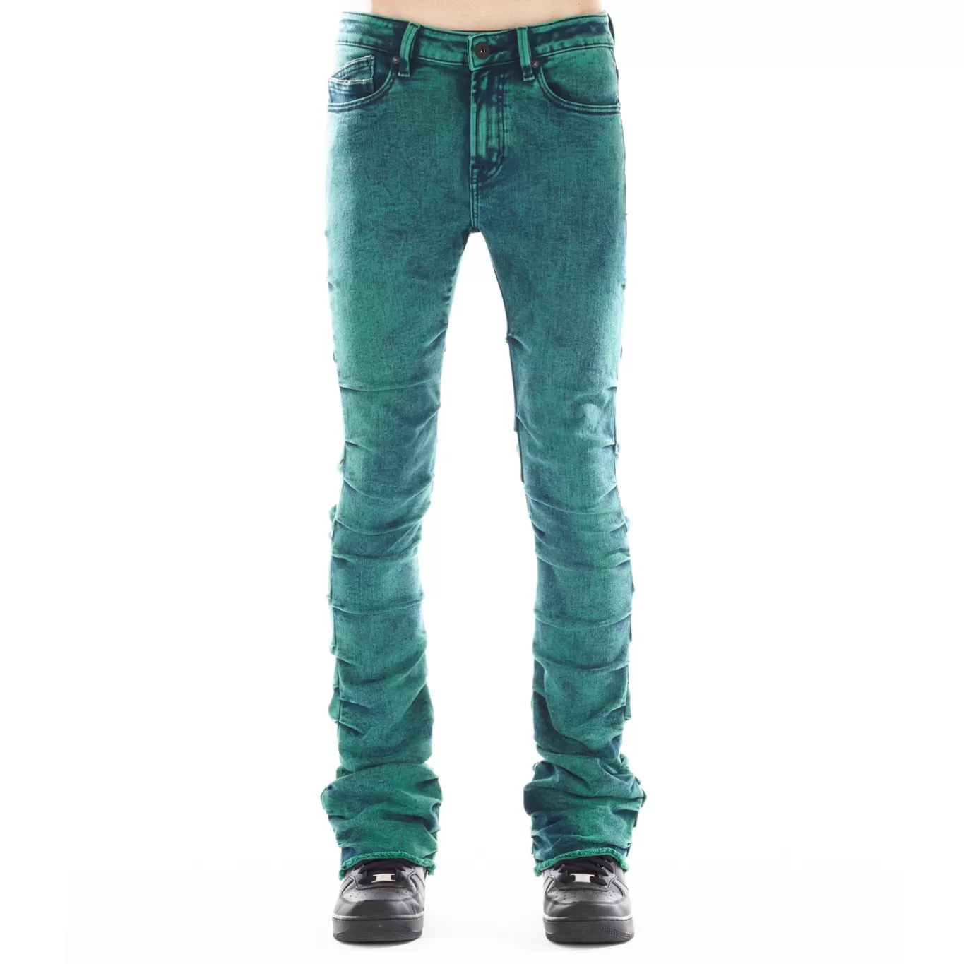 Cult Of Individuality Hipster Nomad Stacked Boot | Jeans<HIPSTER NOMAD BOOT IN EMERALD GREEN