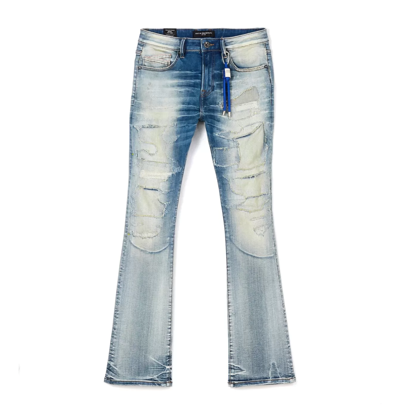 Cult Of Individuality Lenny Bootcut | Jeans<LENNY BOOTCUT JEANS IN LUCA BLUE