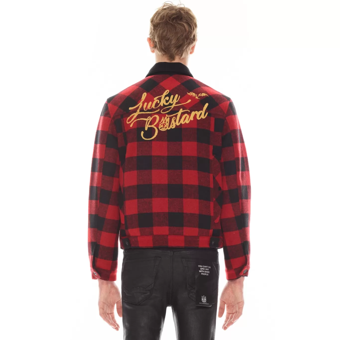 Cult Of Individuality Outerwear<LUCKY BASTARD HUNTING JACKET IN BUFFALO RED