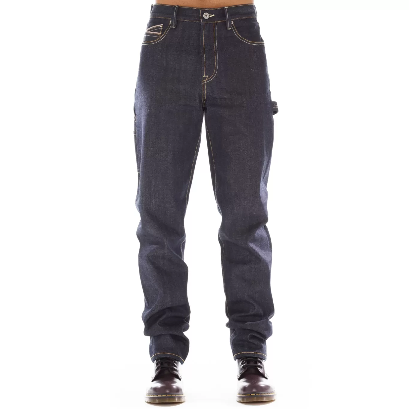 Cult Of Individuality Jeans<MAC50 CARPENTER JEANS IN RAW BLACK