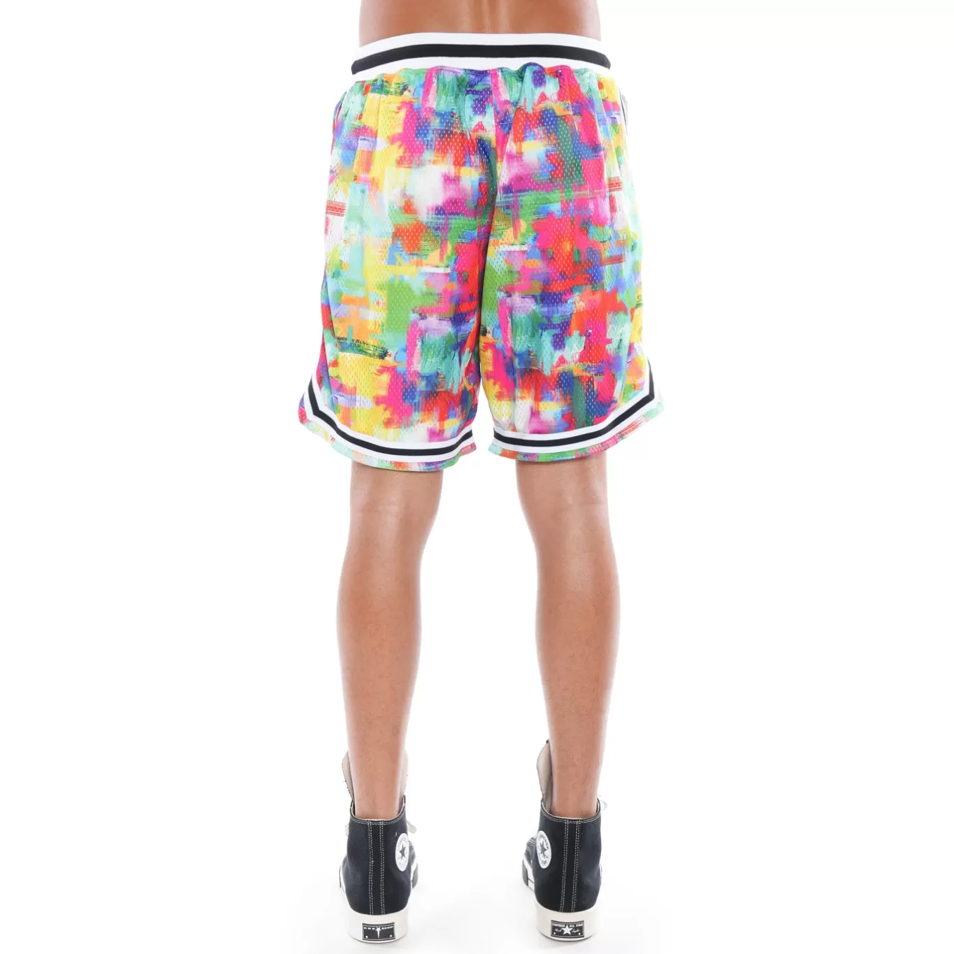 Cult Of Individuality Shorts | Sweatshirts & Sweatpants<MESH SHORTS IN MULTI