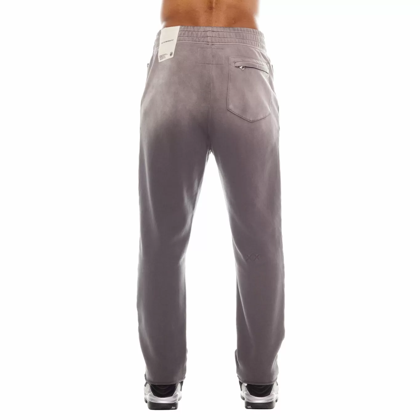 Cult Of Individuality Sweatshirts & Sweatpants<OPEN HEM SWEATPANTS IN VINTAGE CHARCOAL GRAY