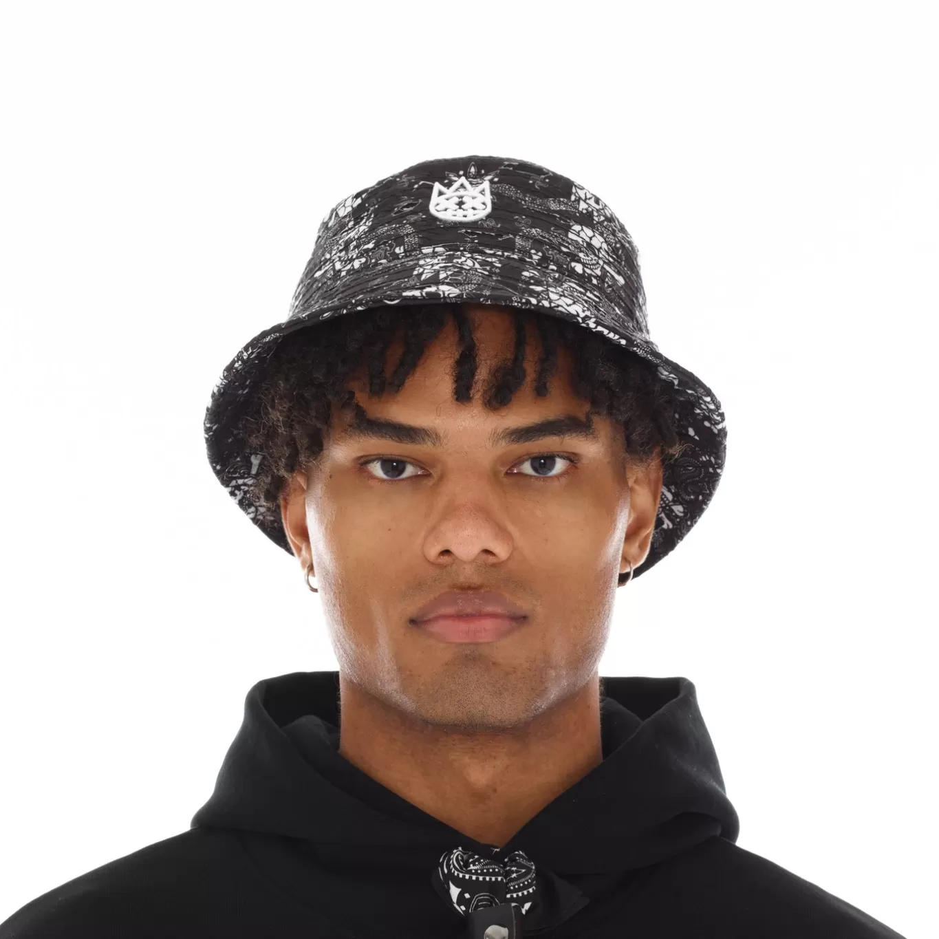 Cult Of Individuality Bucket Hats<PAISLEY BUCKET HAT IN PAISLEY BLACK