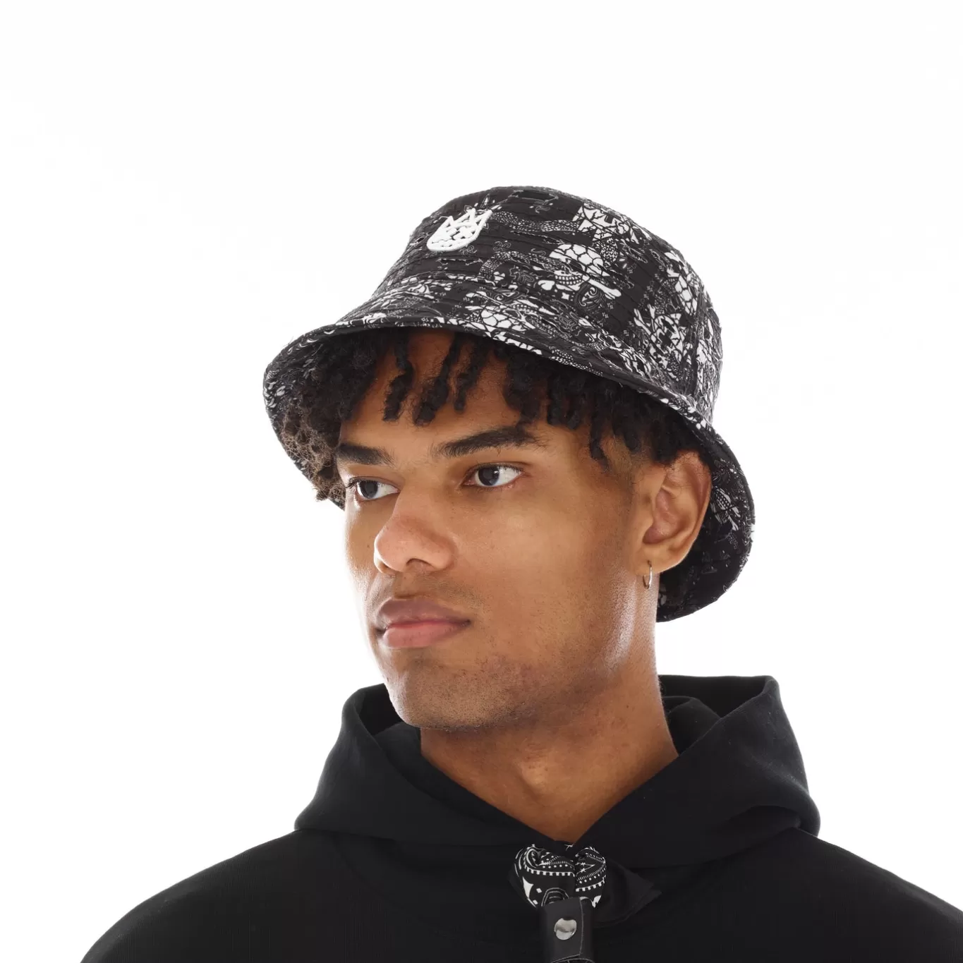 Cult Of Individuality Bucket Hats<PAISLEY BUCKET HAT IN PAISLEY BLACK