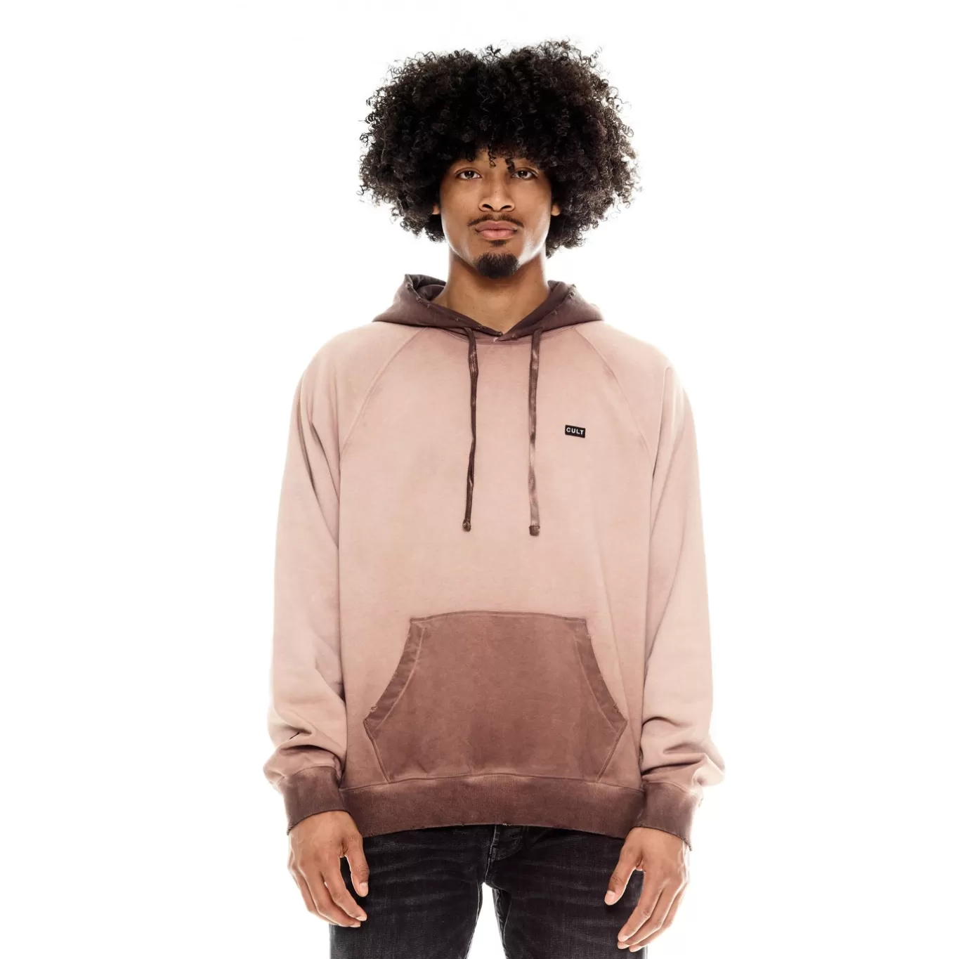 Cult Of Individuality Sweatshirts & Sweatpants<PULLOVER SWEATSHIRT IN VINTAGE BROWN