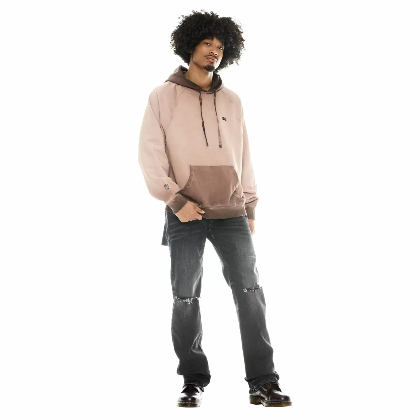 Cult Of Individuality Sweatshirts & Sweatpants<PULLOVER SWEATSHIRT IN VINTAGE BROWN