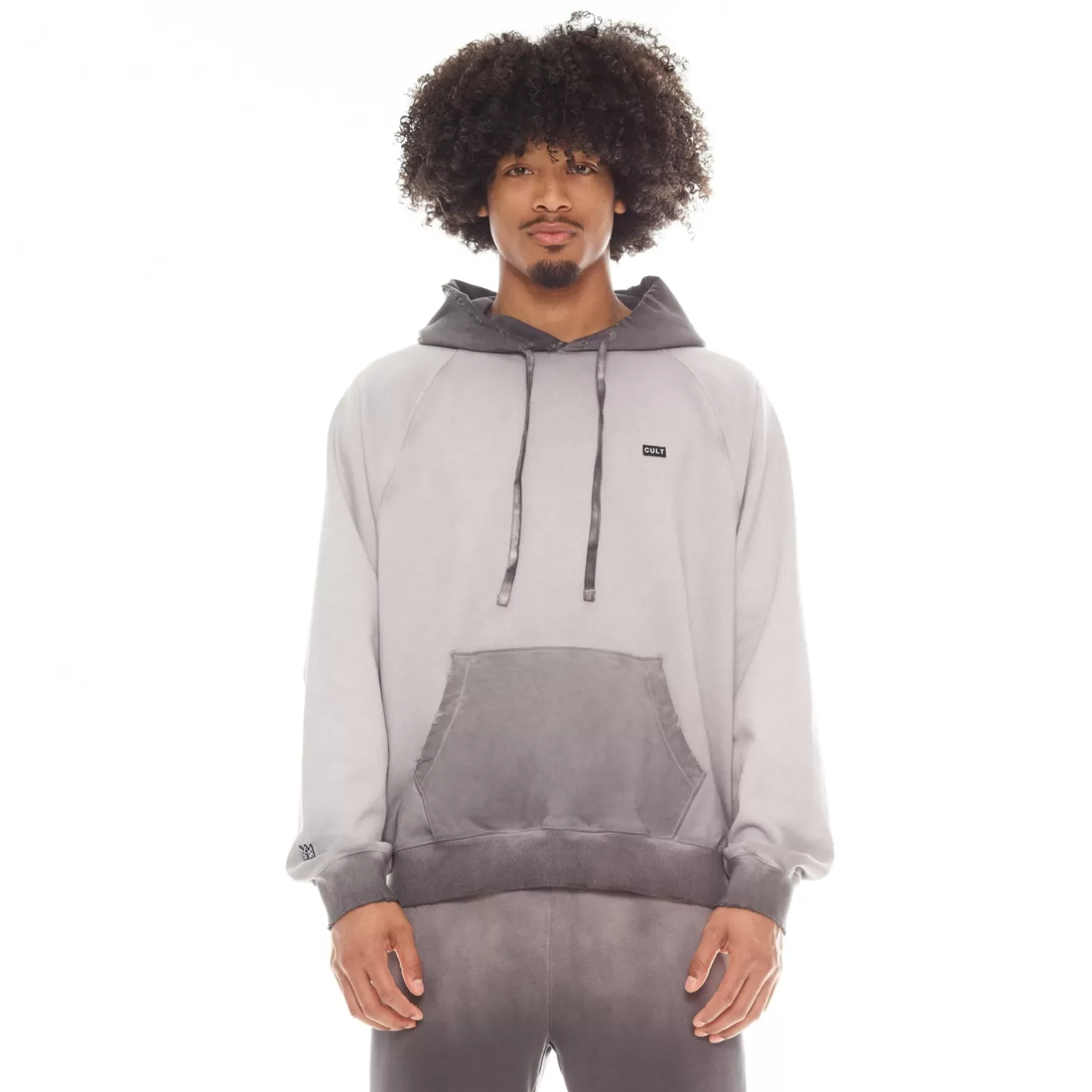 Cult Of Individuality Sweatshirts & Sweatpants<PULLOVER SWEATSHIRT IN VINTAGE CHARCOAL GRAY