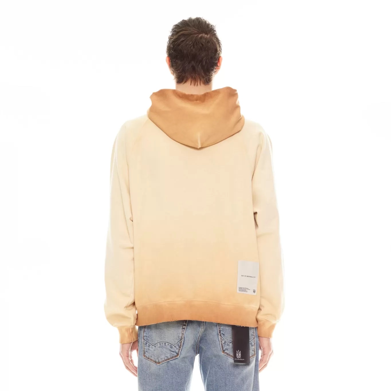 Cult Of Individuality Sweatshirts & Sweatpants<PULLOVER SWEATSHIRT IN VINTAGE RUST ORANGE