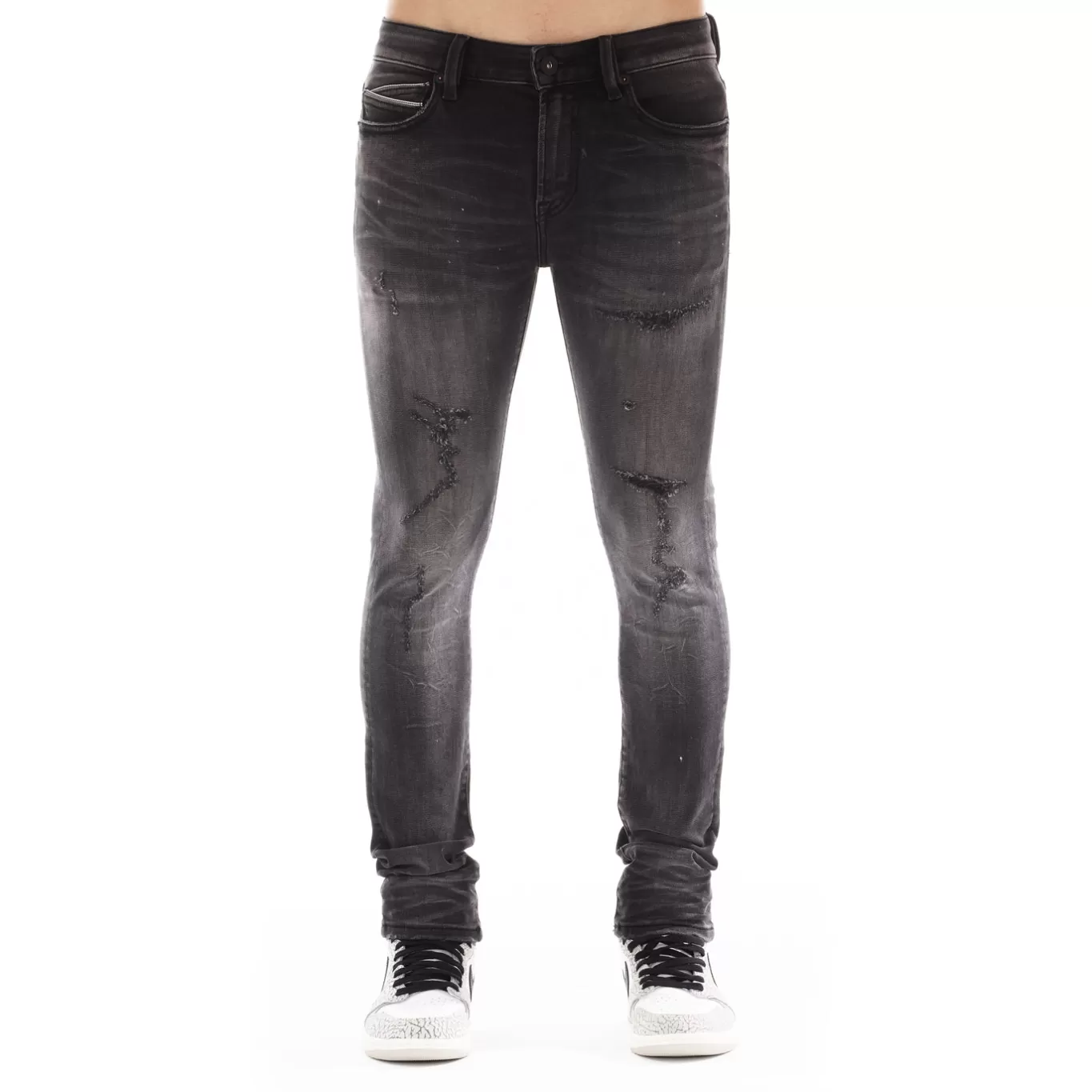 Cult Of Individuality Punk Super Skinny | Jeans<PUNK SUPER SKINNY IN ASHER BLACK