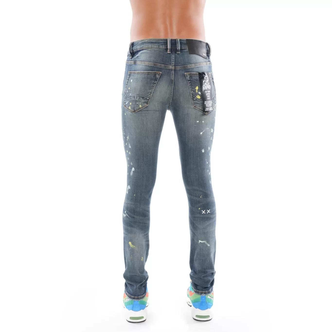 Cult Of Individuality Punk Super Skinny | Jeans<PUNK SUPER SKINNY IN CHAOS BLUE