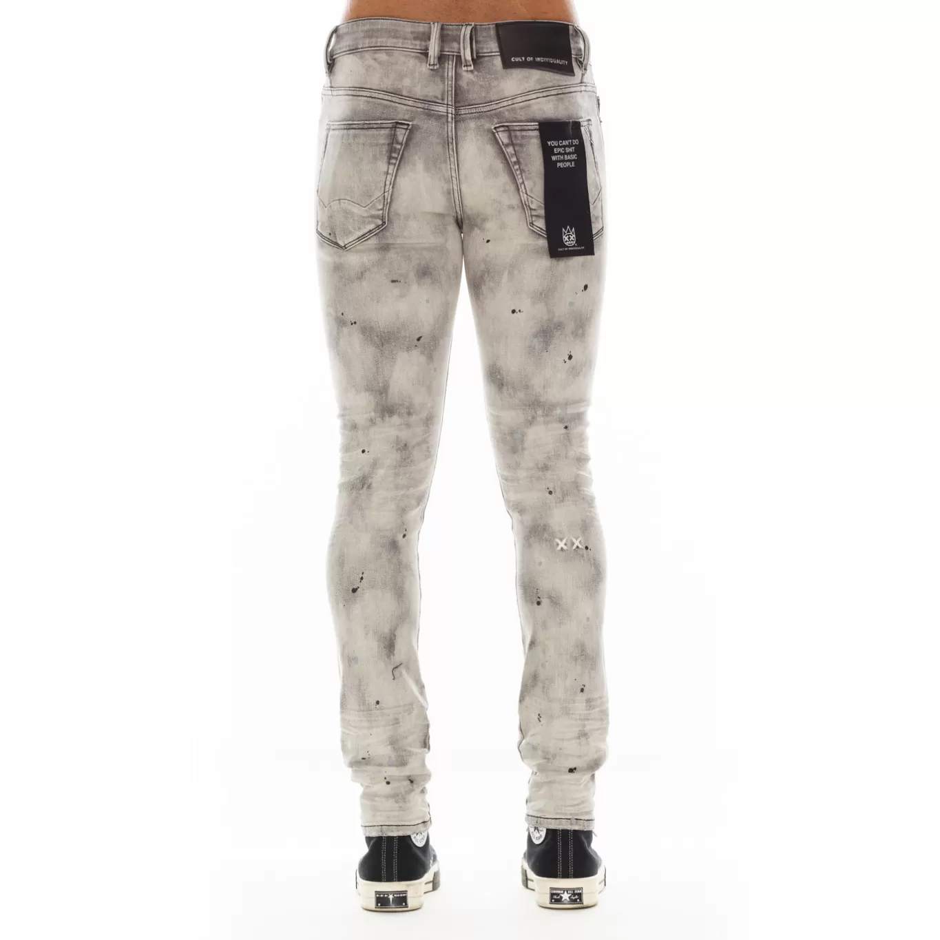 Cult Of Individuality Punk Super Skinny | Jeans<PUNK SUPER SKINNY IN CINDER GRAY