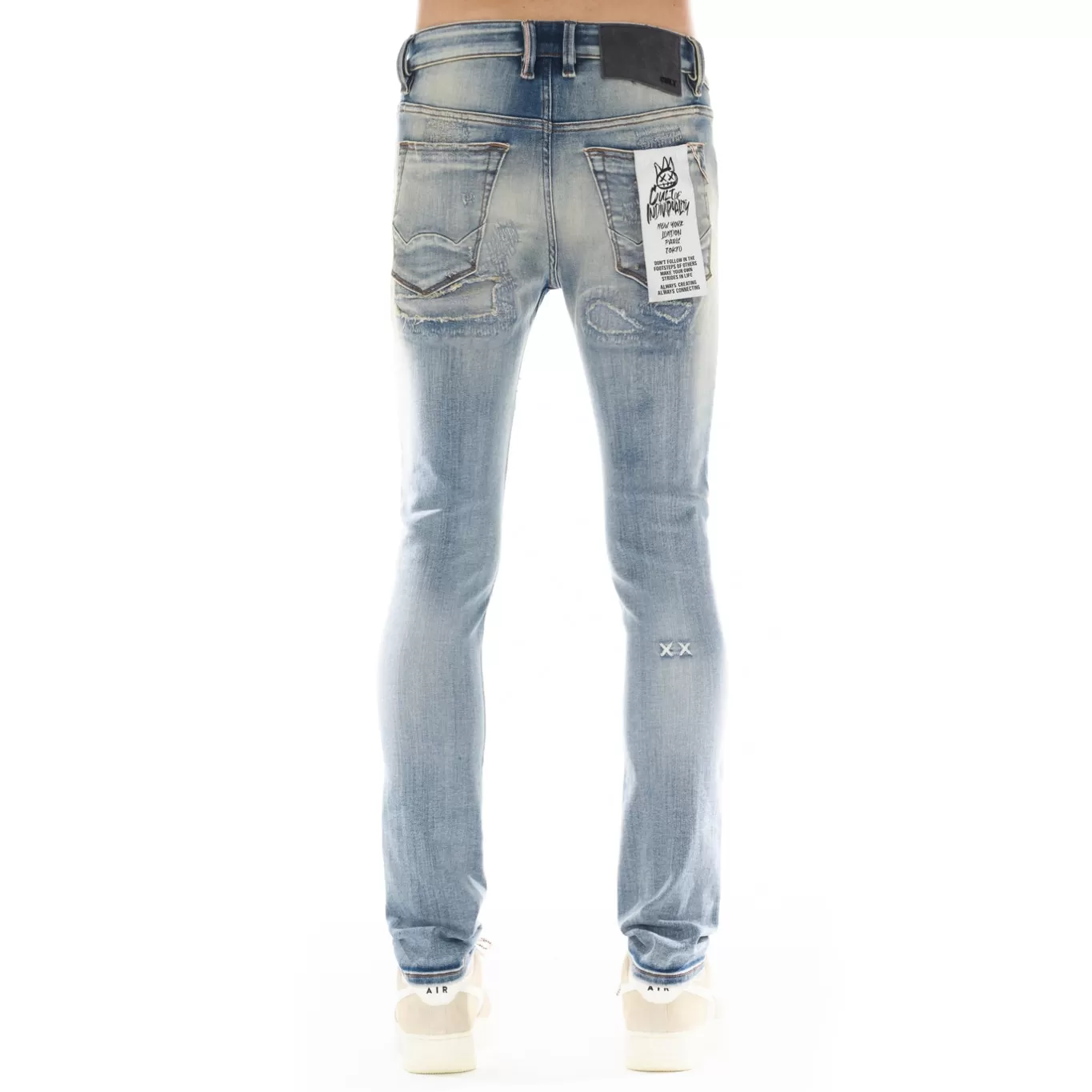 Cult Of Individuality Punk Super Skinny | Jeans<PUNK SUPER SKINNY IN DREAM BLUE