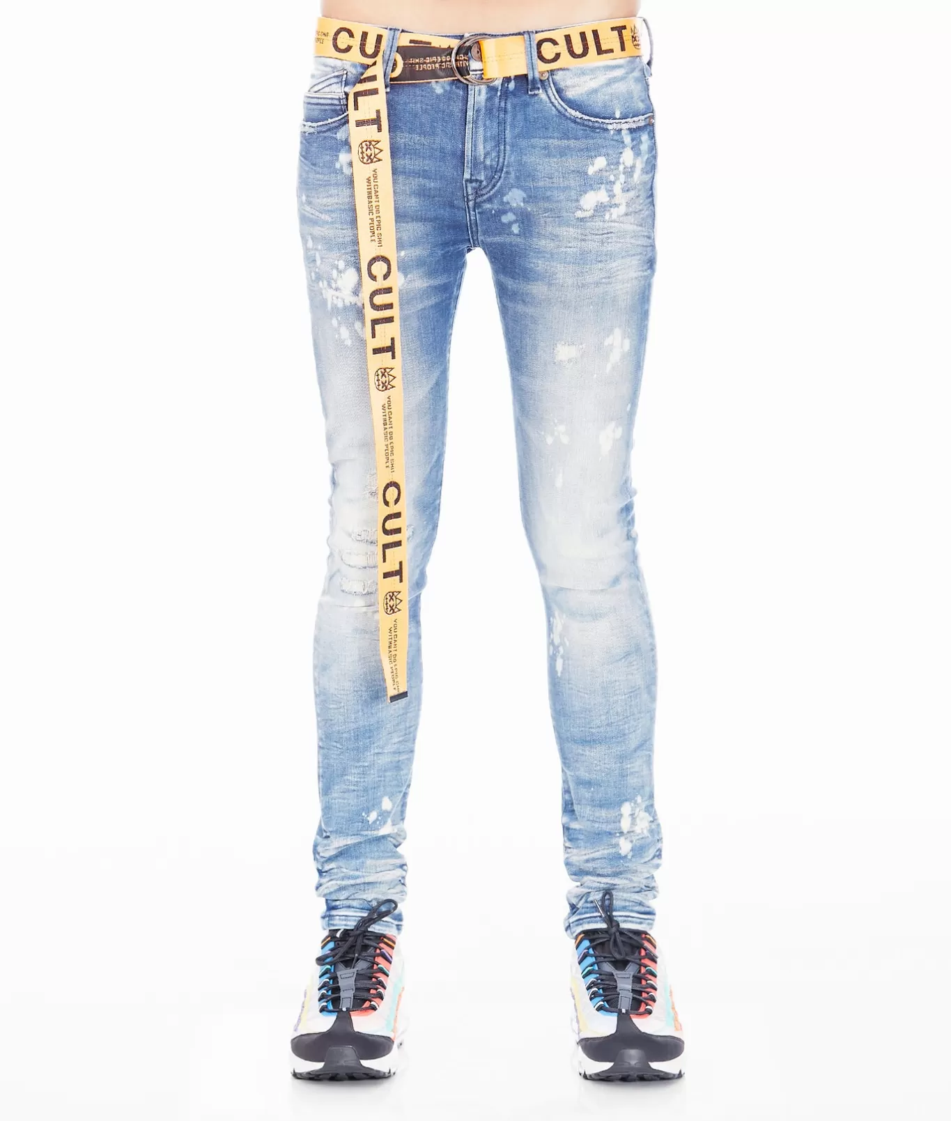 Cult Of Individuality Punk Super Skinny | Jeans<PUNK SUPER SKINNY IN DUNE BLUE