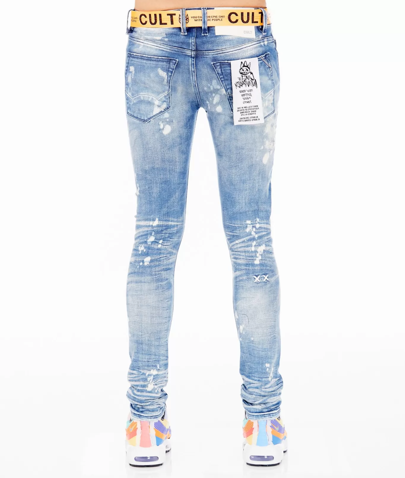 Cult Of Individuality Punk Super Skinny | Jeans<PUNK SUPER SKINNY IN DUNE BLUE