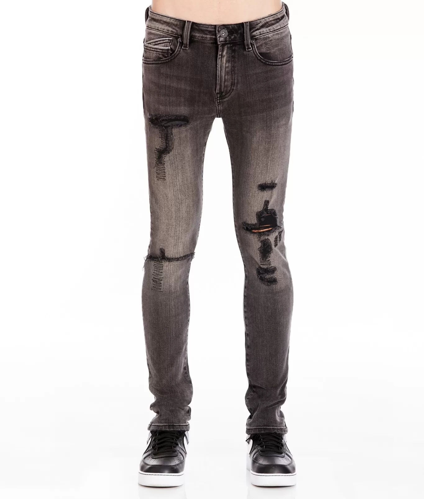 Cult Of Individuality Punk Super Skinny | Jeans<PUNK SUPER SKINNY IN FLINT JEANS BLACK