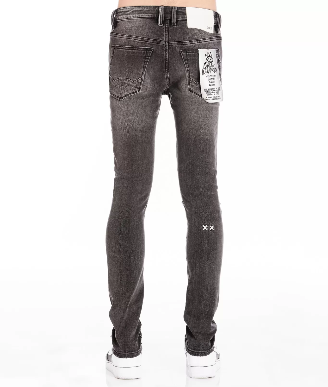 Cult Of Individuality Punk Super Skinny | Jeans<PUNK SUPER SKINNY IN FLINT JEANS BLACK