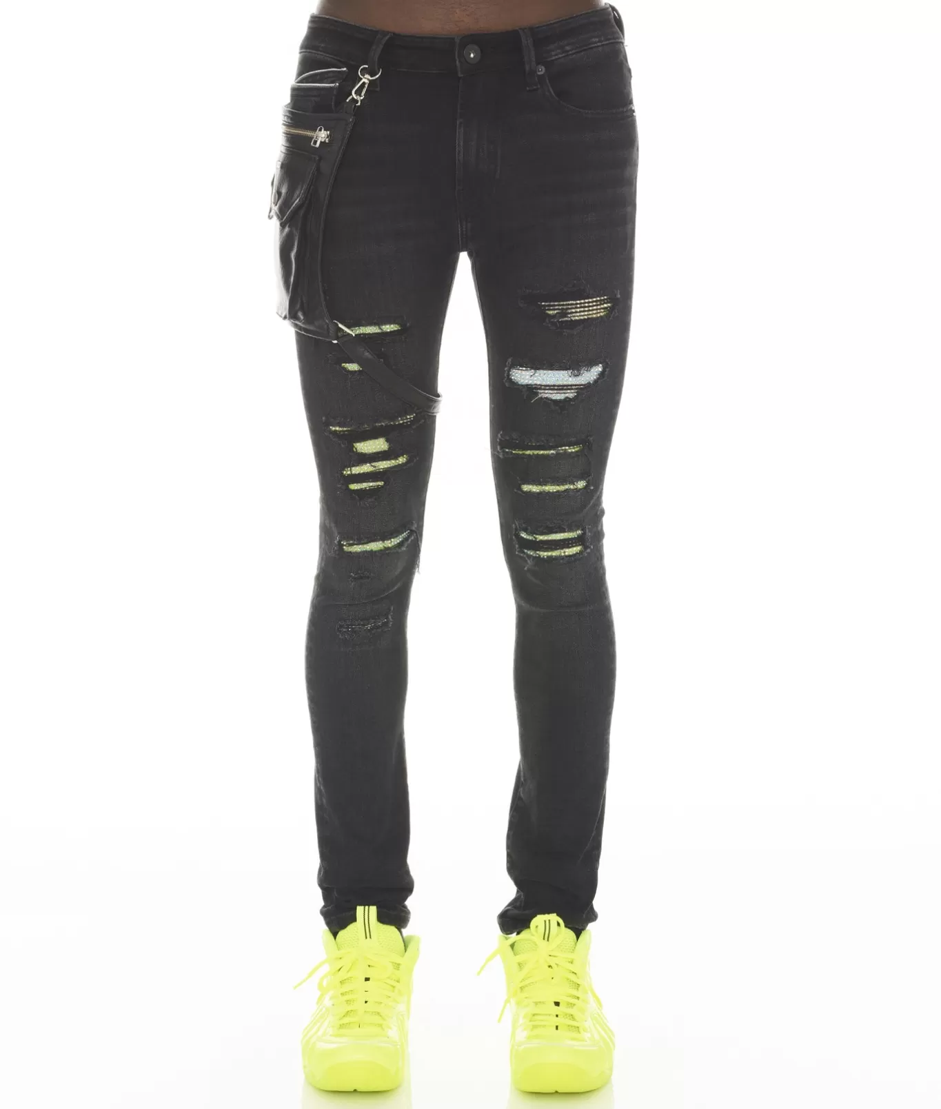 Cult Of Individuality Punk Super Skinny | Jeans<PUNK SUPER SKINNY IN GRADIENT MULTI