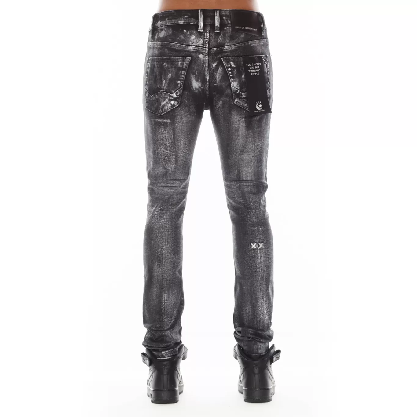 Cult Of Individuality Punk Super Skinny | Jeans<PUNK SUPER SKINNY IN PHANTOM BLACK