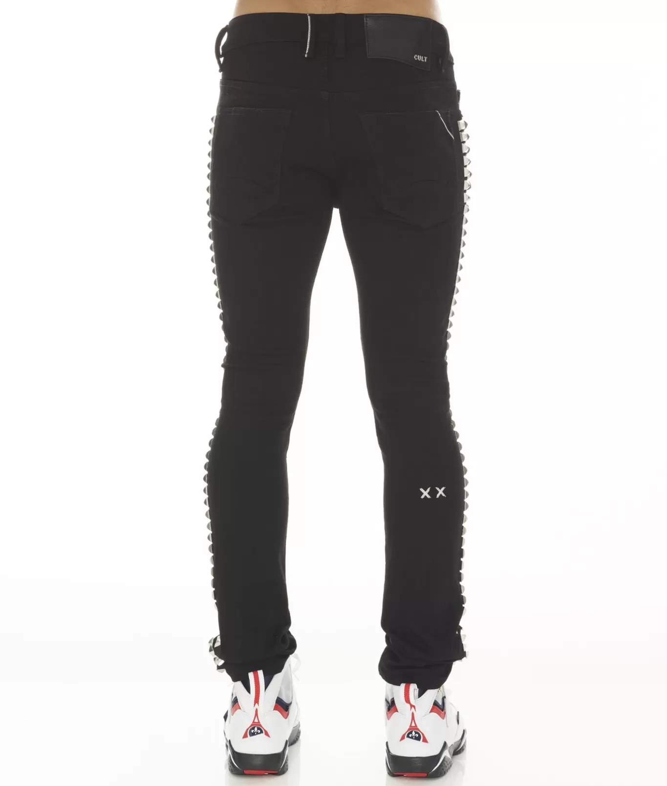 Cult Of Individuality Punk Super Skinny | Jeans<PUNK SUPER SKINNY IN STUDD BLACK