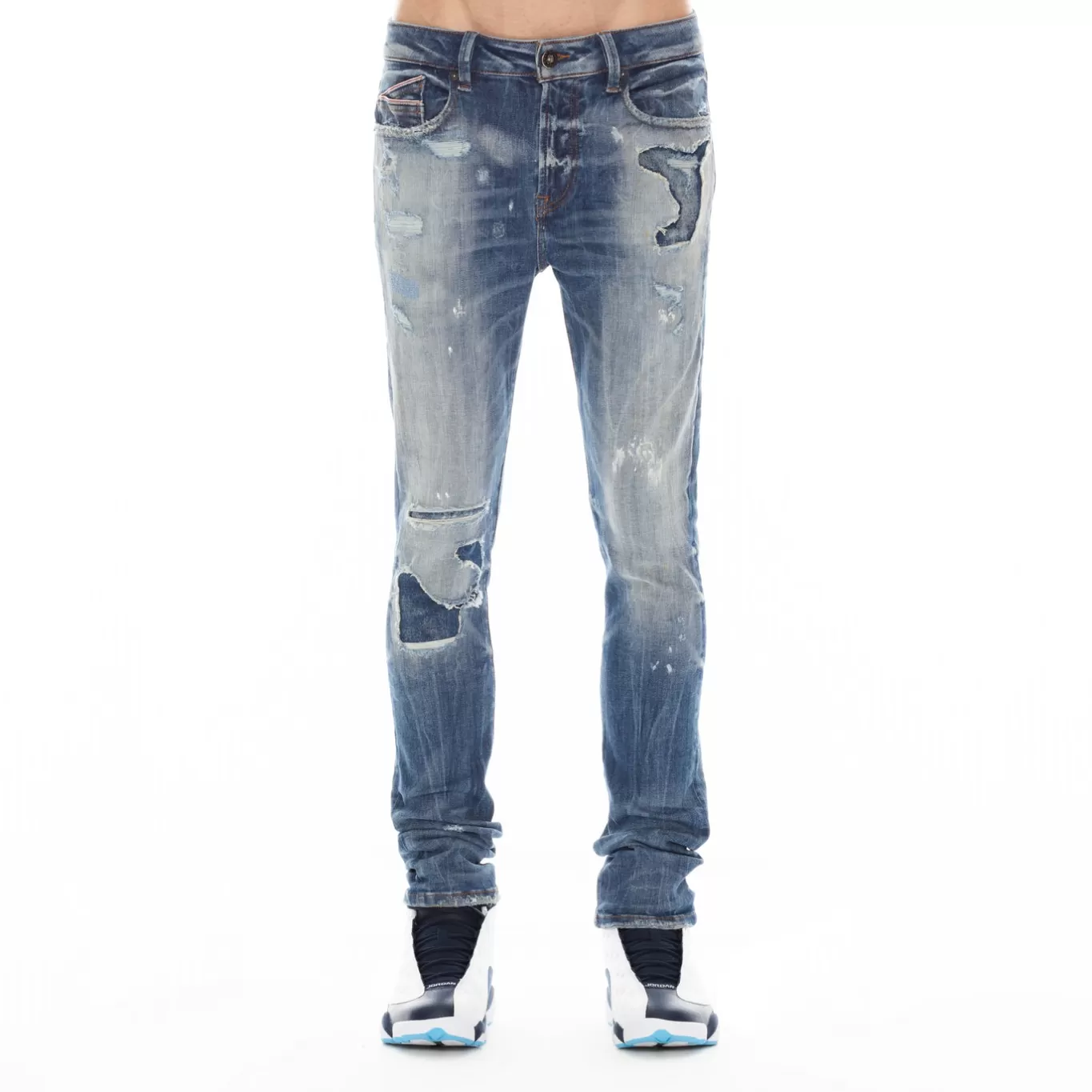 Cult Of Individuality Punk Super Skinny | Jeans<PUNK SUPER SKINNY IN THUMPER BLUE