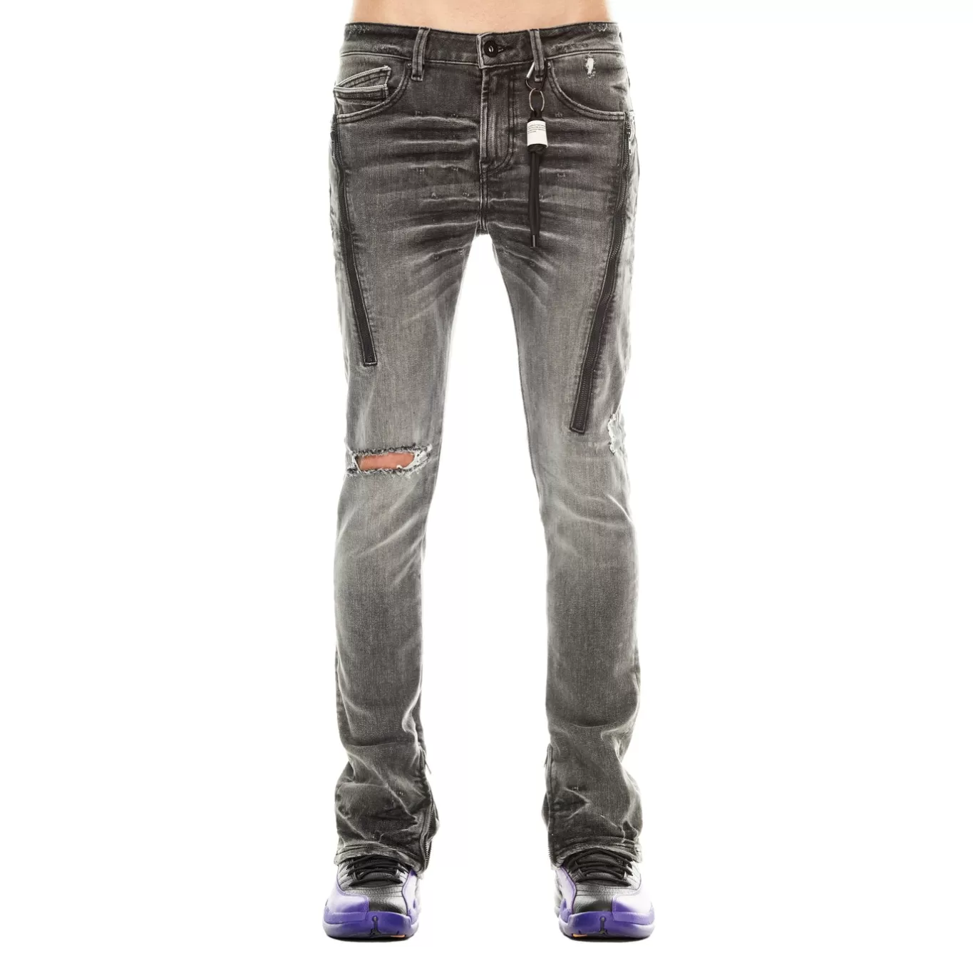 Cult Of Individuality Punk Super Skinny | Jeans<PUNK SUPER SKINNY JEANS IN DODGE BLACK