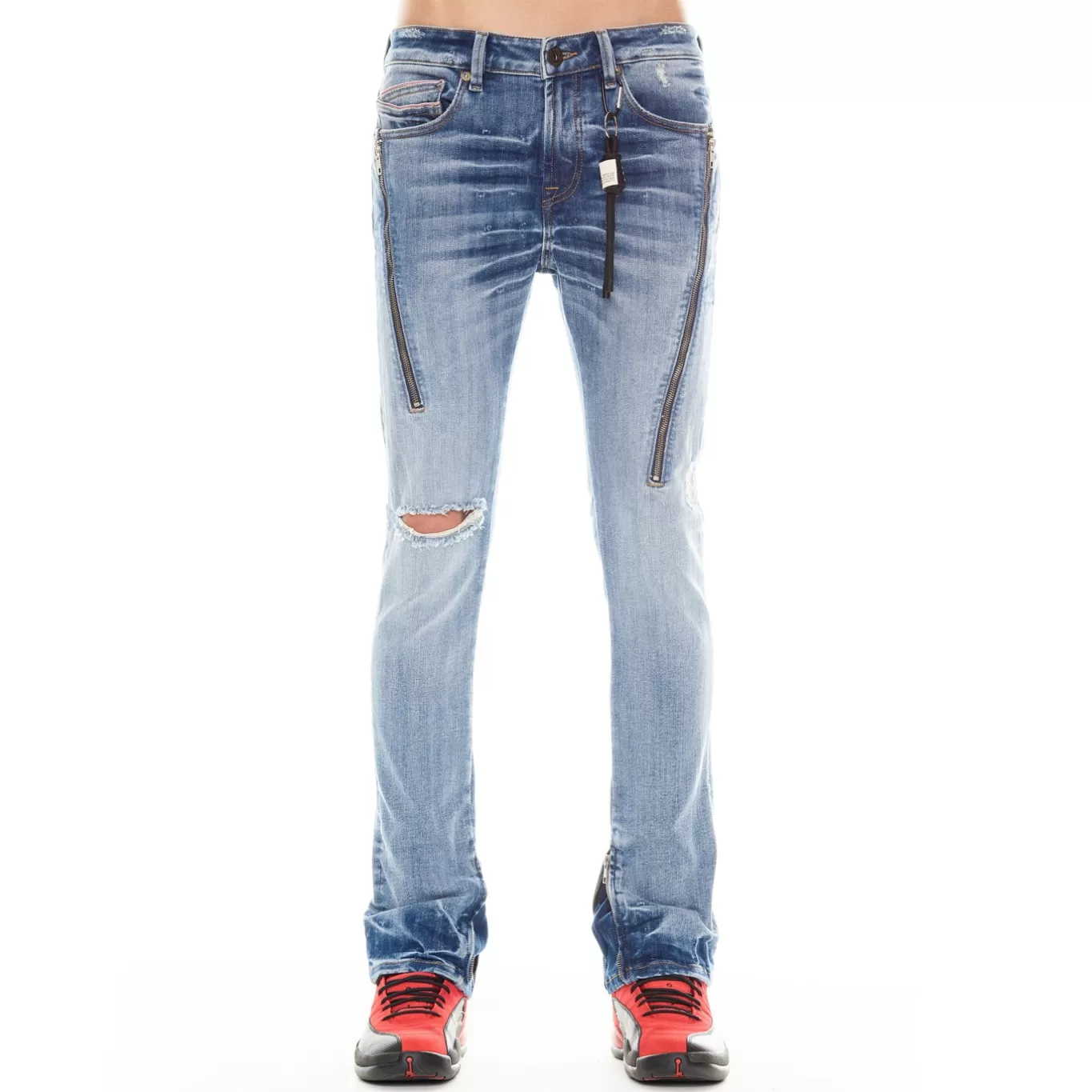 Cult Of Individuality Punk Super Skinny | Jeans<PUNK SUPER SKINNY JEANS IN FORD BLUE