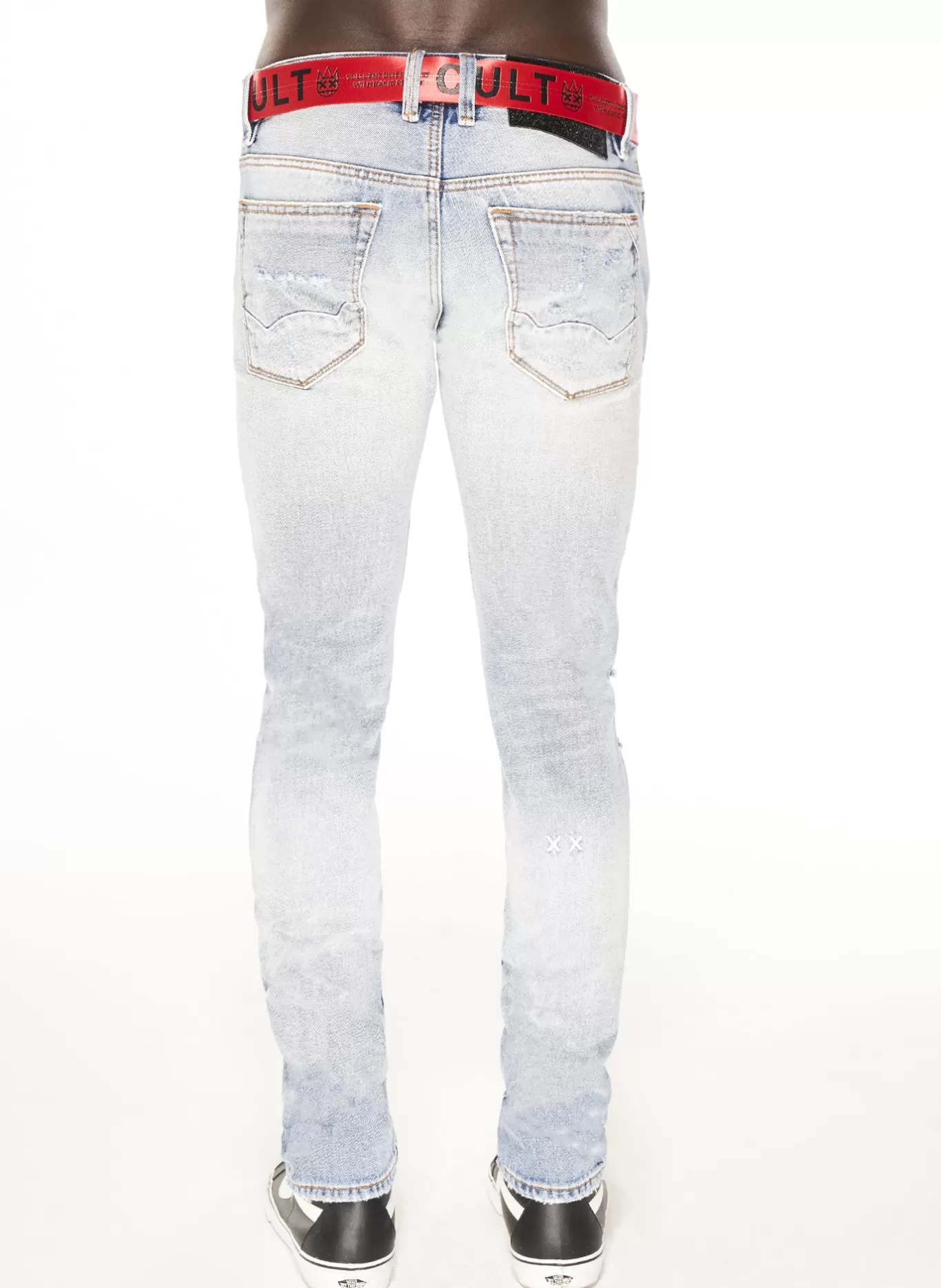 Cult Of Individuality Punk Super Skinny | Jeans<PUNK SUPER SKINNY STRETCH IN BLEACH BLUE