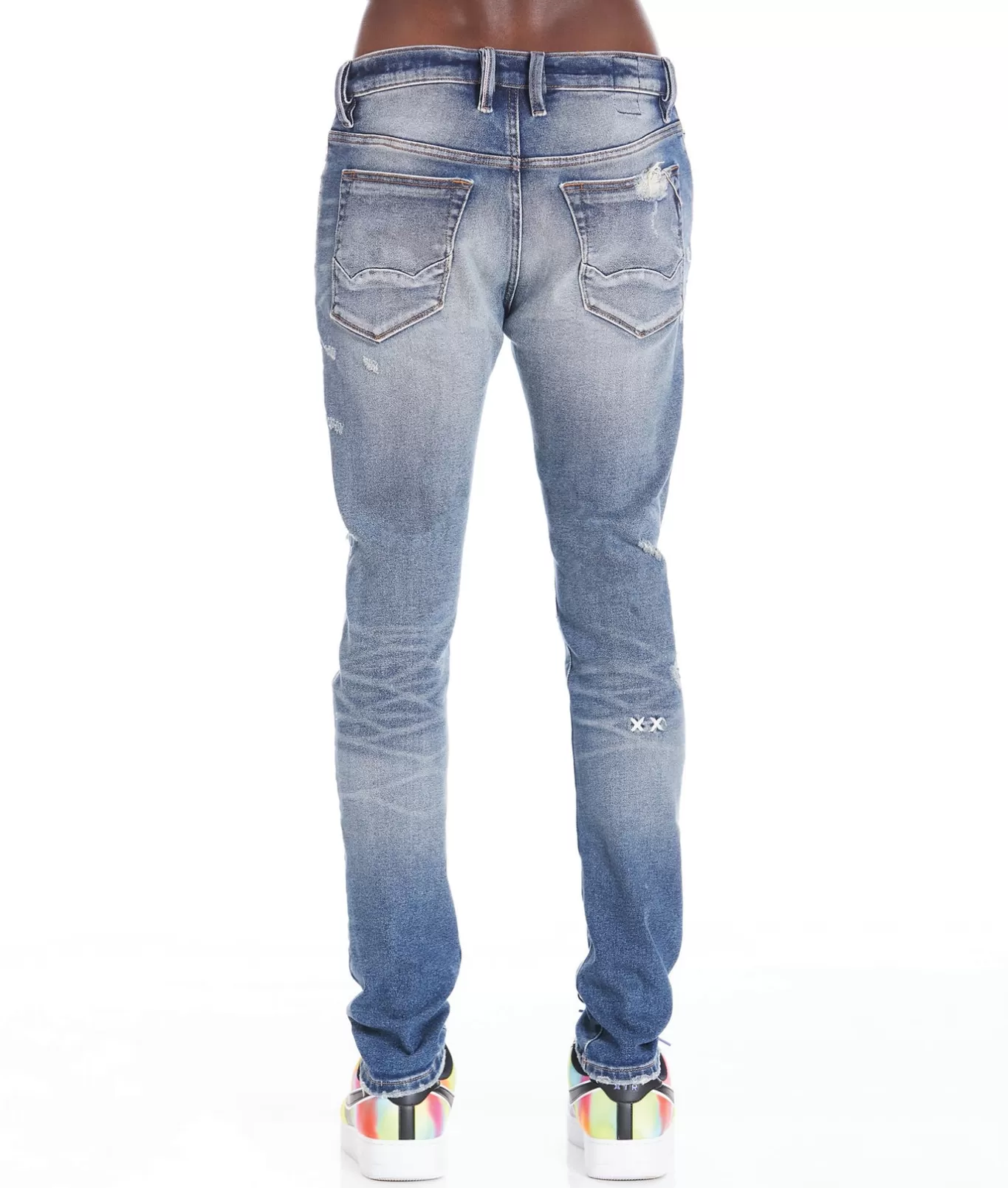 Cult Of Individuality Punk Super Skinny | Jeans<PUNK SUPER SKINNY STRETCH IN STOKE BLUE