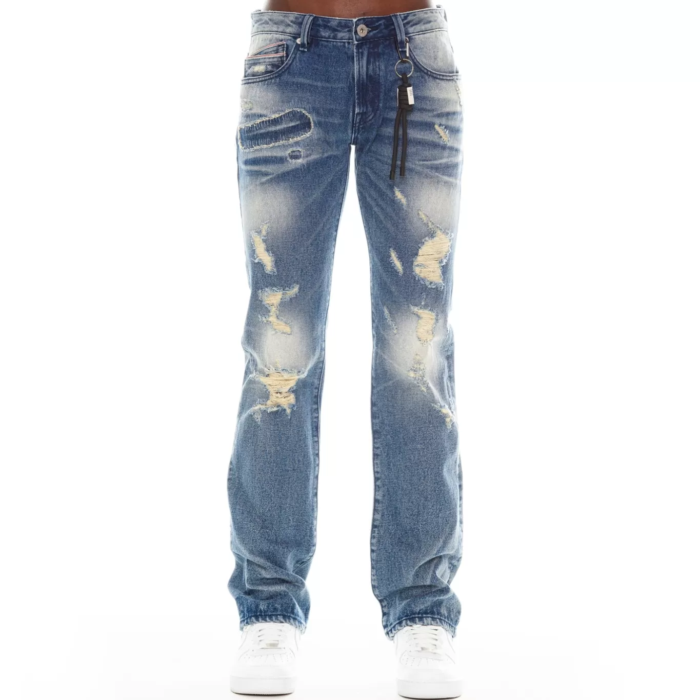 Cult Of Individuality Jeans<REBEL STRAIGHT JEANS IN KNOX BLUE