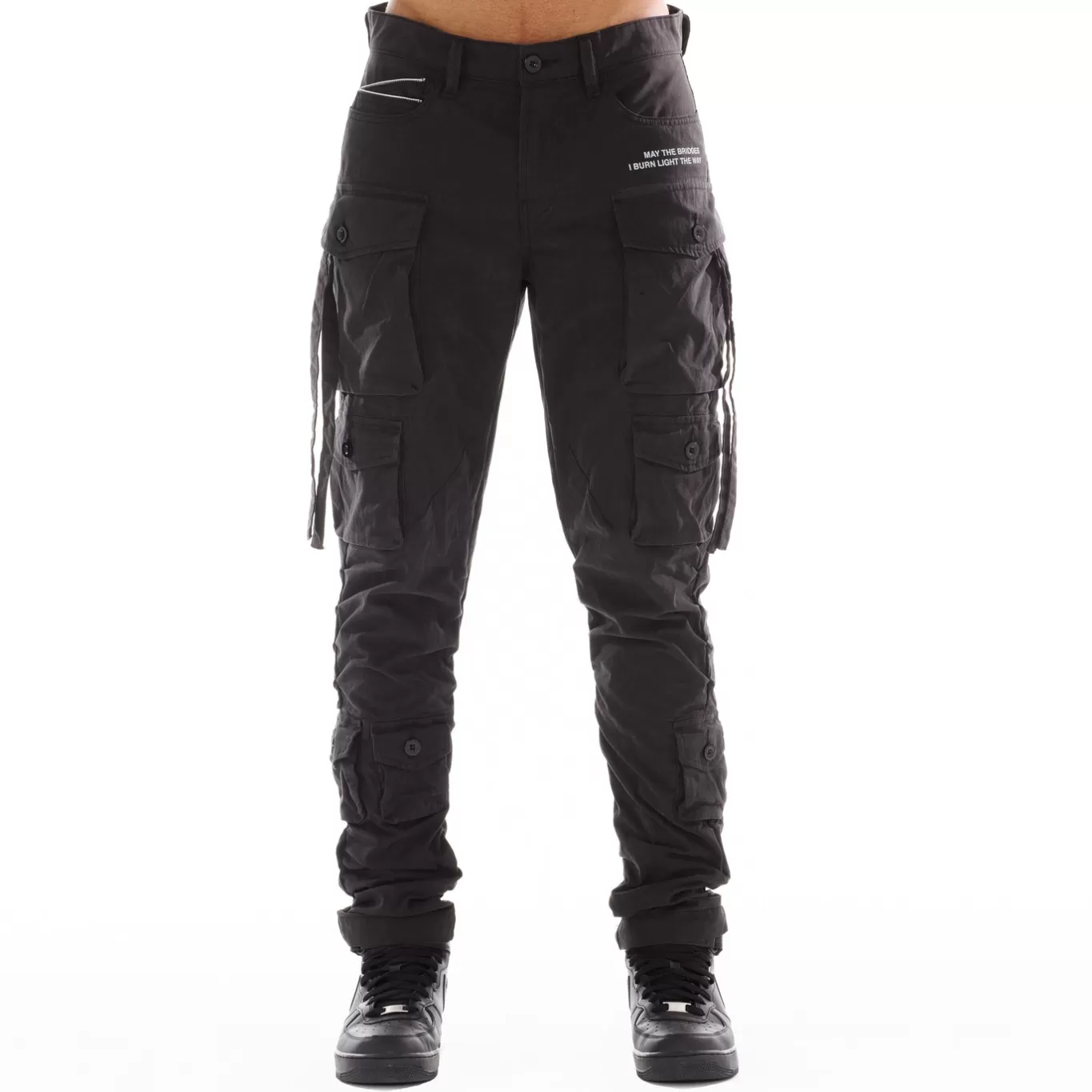 Cult Of Individuality Cargos | Jeans<ROCKER CARGO IN VINTAGE BLACK