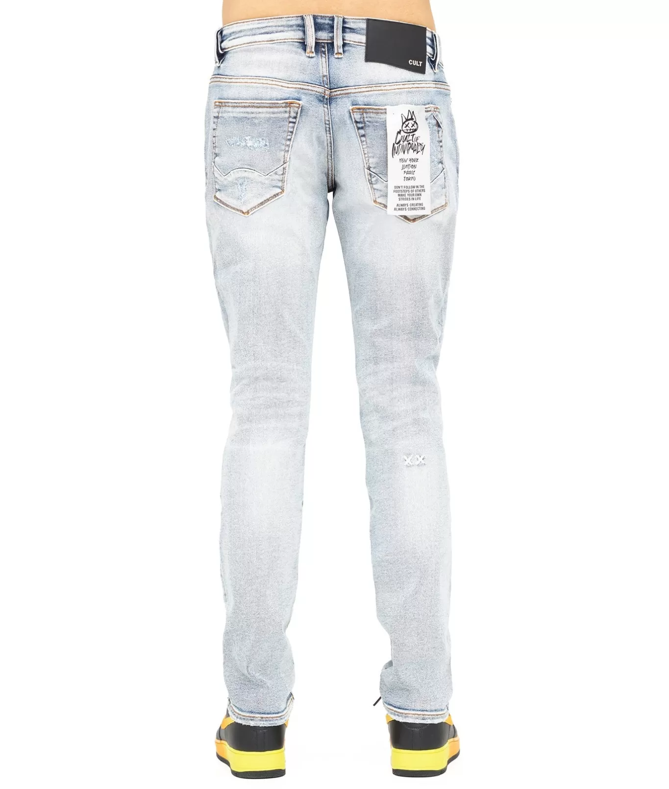 Cult Of Individuality Rocker Slim | Jeans<ROCKER SLIM - PREMIUM STRETCH IN BLEACH BLUE