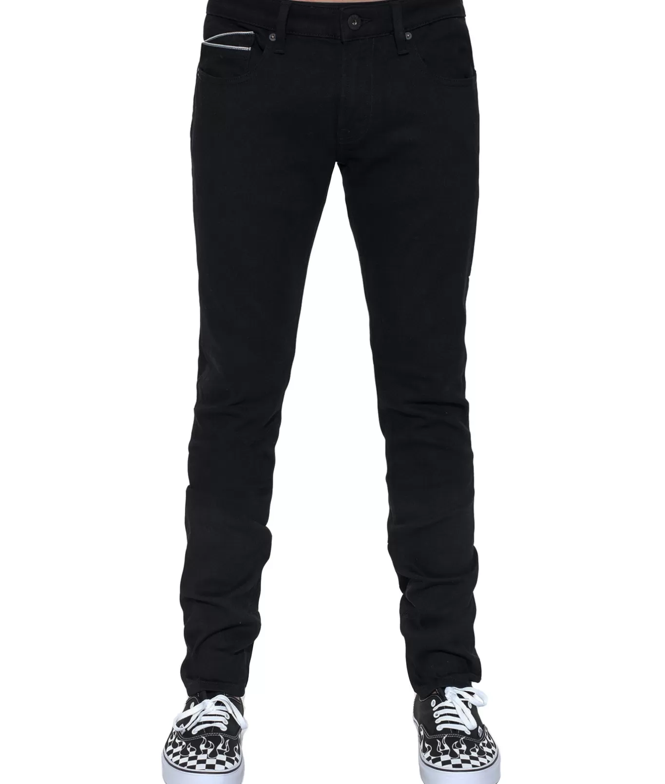 Cult Of Individuality Rocker Slim | Jeans<ROCKER SLIM DENIM JEANS IN BLACK