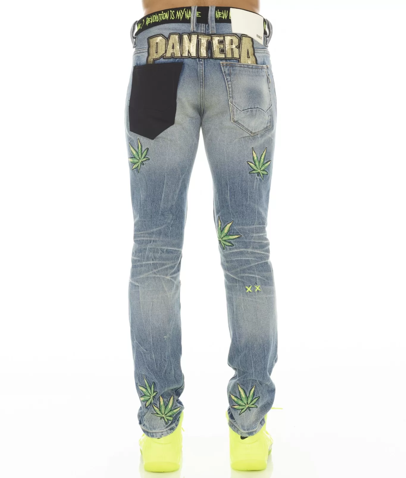 Cult Of Individuality Rocker Slim | Jeans<ROCKER SLIM RIDGED PANTERA IN PANTERA BLUE