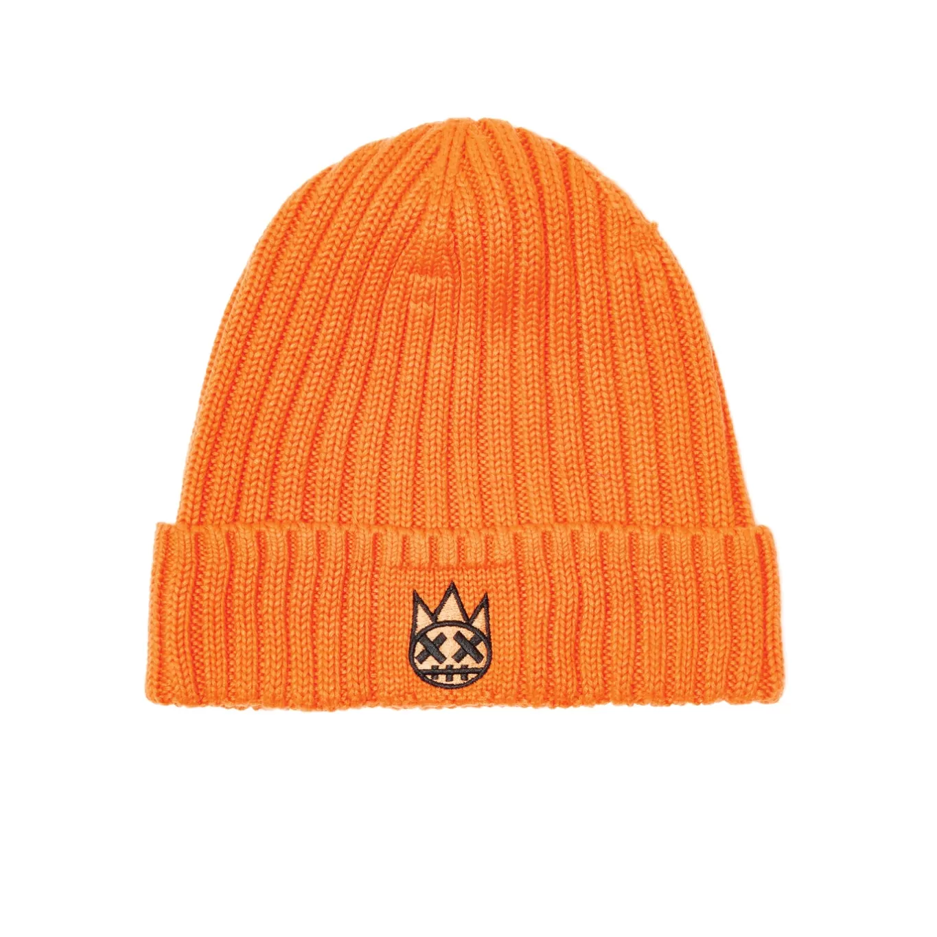 Cult Of Individuality Knit Hats<SHIMUCHAN LOGO KNIT HAT IN CORAL ORANGE