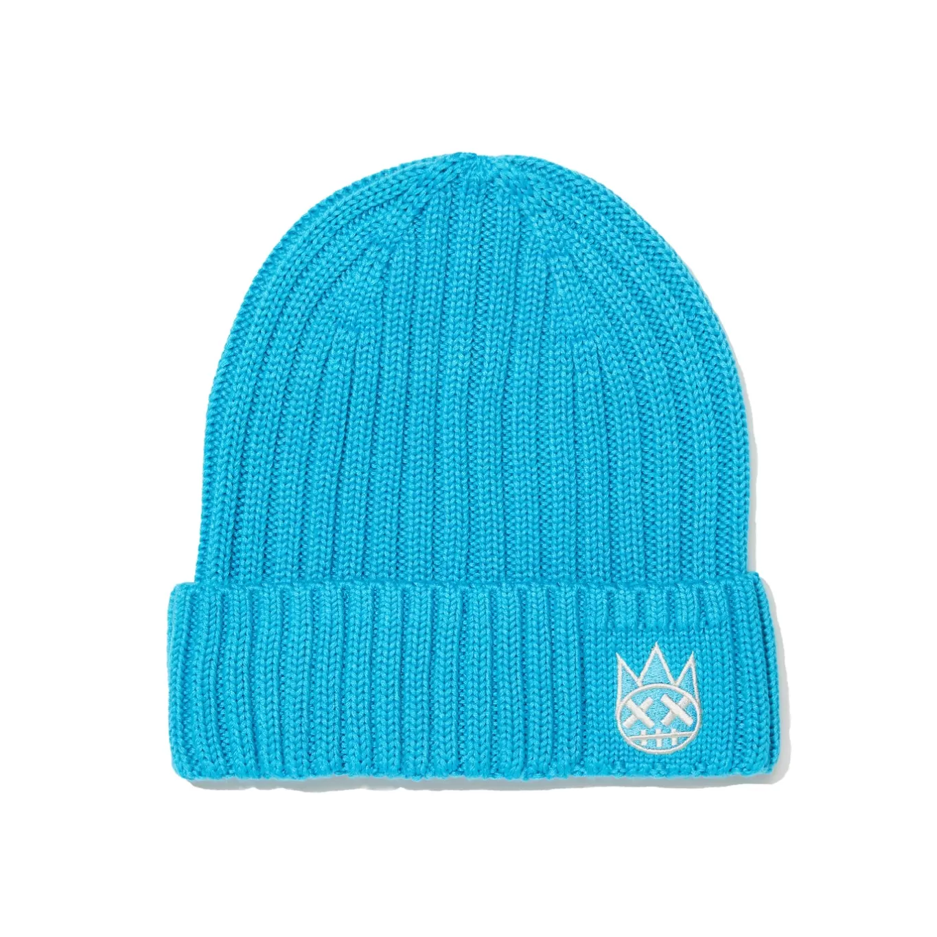 Cult Of Individuality Knit Hats<SHIMUCHAN LOGO KNIT HAT IN ELECTRIC BLUE