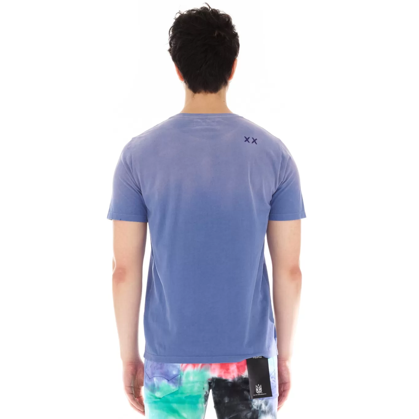 Cult Of Individuality T-Shirts<SHIMUCHAN LOGO SHORT SLEEVE CREW NECK TEE IN VINTAGE PURPLE